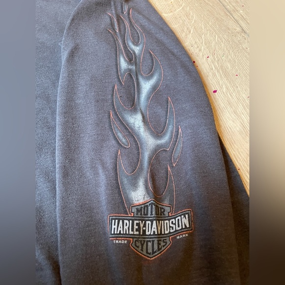 COPY - Rare Long Sleeve Harley Tee - Picture 4 of 7